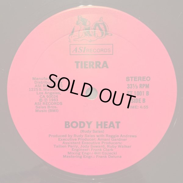 画像2: Tierra - Sonya/Body Heat 12"