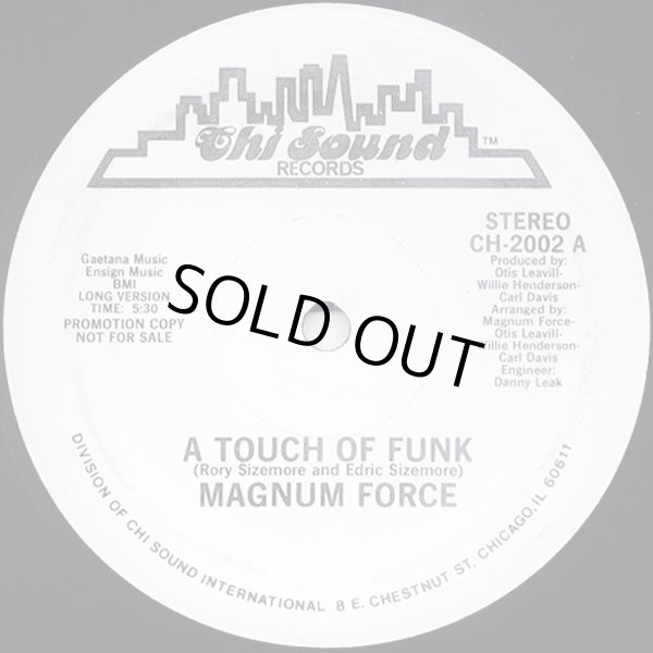 画像1: Magnum Force - A Touch Of Funk/Share My Love  12"