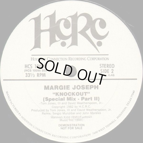 画像2: Margie Joseph - Knockout (Special Mix)  12"