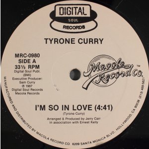 画像: Tyrone Curry - I'm So In Love/Joy Ride 12"