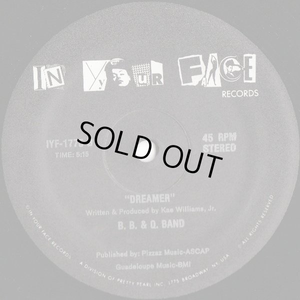 画像2: B. B. & Q. Band - On The Shelf/Dreamer  12"