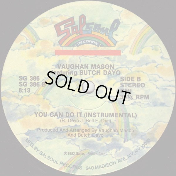 画像2: Vaughan Mason featuring Butch Dayo - You Can Do It  12"