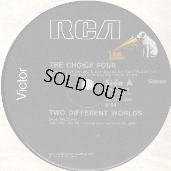 画像1: The Choice Four - Two Different Worlds/Come Down To Earth  12"