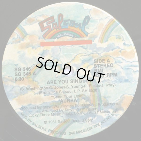 画像1: Aurra - Are You Single/Living Too Fast  12"