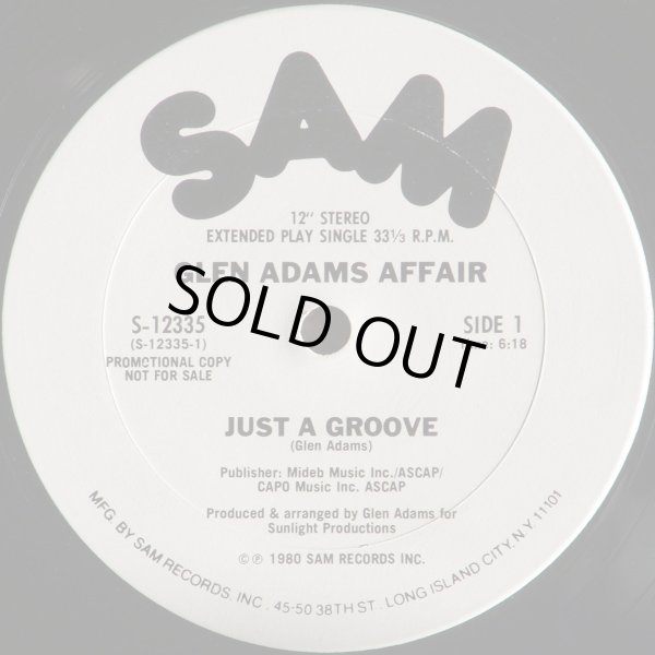 画像1: Glen Adams Affair - Just A Groove/We've Got To Make It  12"