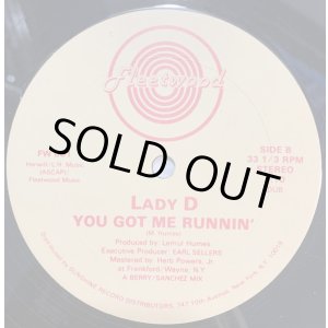 画像: Lady D - You Got Me Runnin'  12"