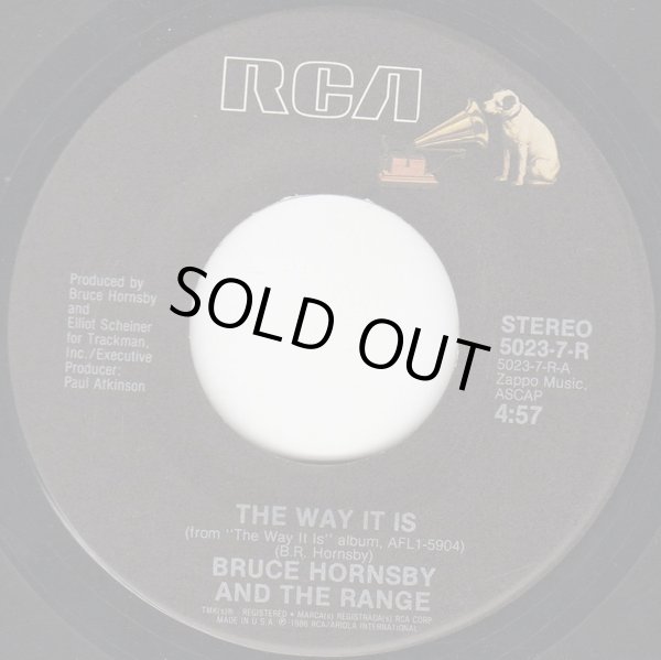 画像1: Bruce Hornsby And The Range – The Way It Is/The Wild Frontier"  7" 