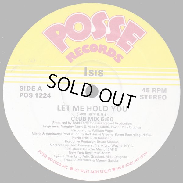 画像1: Isis - Let Me Hold You 12"