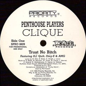 画像: Penthouse Players Clique - Trust No Bitch/P.S. Phuk U 2  12" 