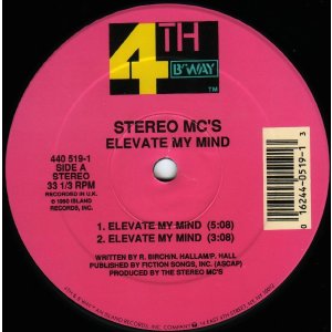画像: Stereo MC's - Elevate My Mind/Smokin' With The Motherman 12"