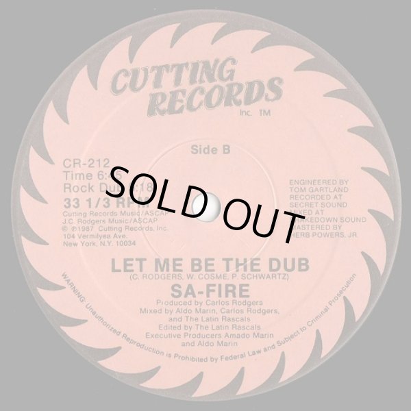 画像2: Sa-Fire - Let Me Be The One  12"