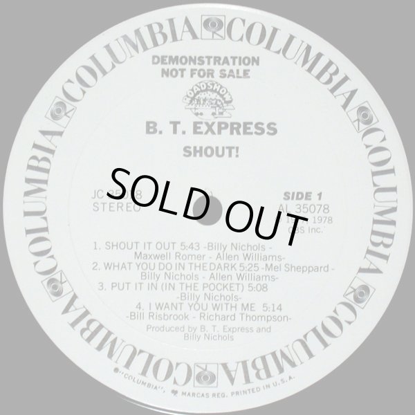 画像2: B.T. Express - Shout ! (Shout It Out) LP