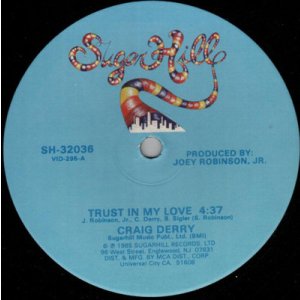 画像: Craig Derry - Trust In My Love  12"