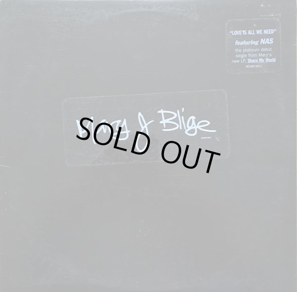 画像1: Mary J. Blige - Love Is All We Need  12"