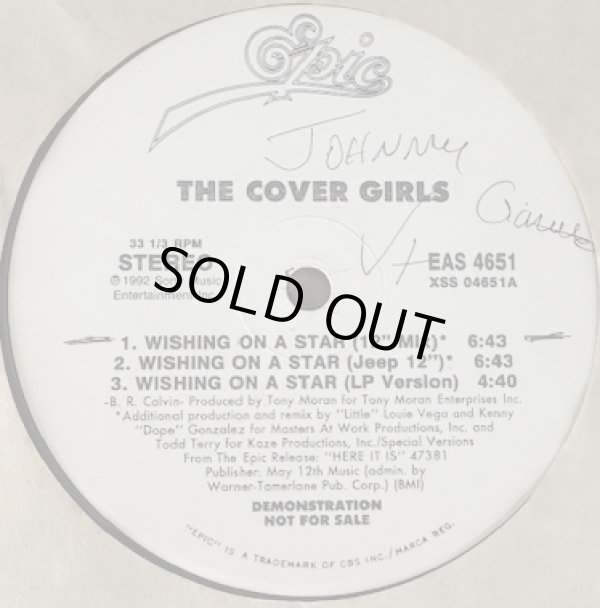 画像1: The Cover Girls - Wishing On A Star (6Vers Promo)  12"