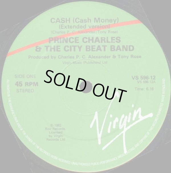 画像1: Prince Charles And The City Beat Band - Cash (Cash Money)/Jungle Stomp  12"