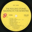 画像2: The Rolling Stones - Sucking In The Seventies  LP