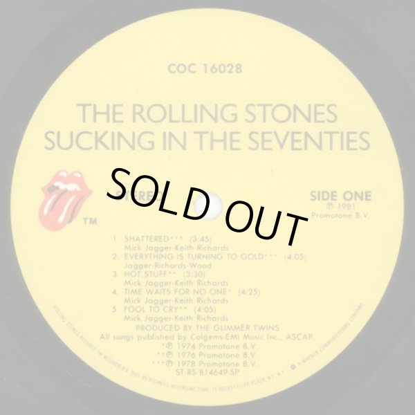 画像2: The Rolling Stones - Sucking In The Seventies  LP