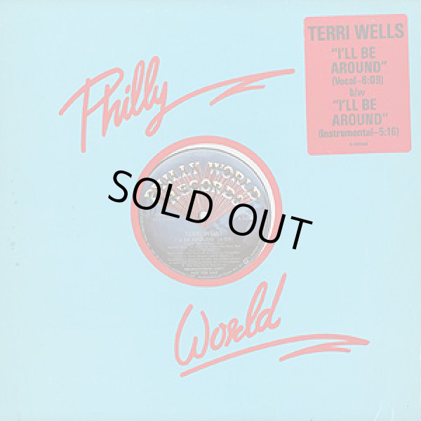 画像1: Terri Wells - I'll Be Around  12"