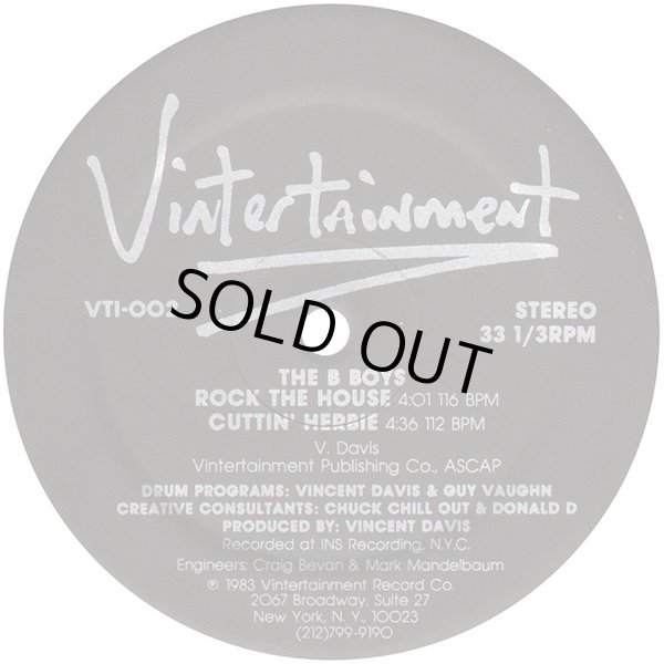 画像2: The B Boys - Rock The House/Cuttin' Herbie  12"