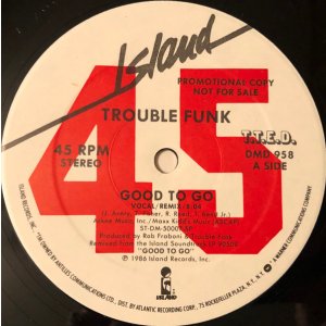 画像: Trouble Funk - Good To Go  12"