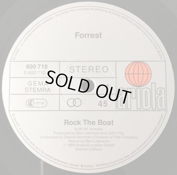 画像1: Forrest - Rock The Boat/Lovin' You  12"