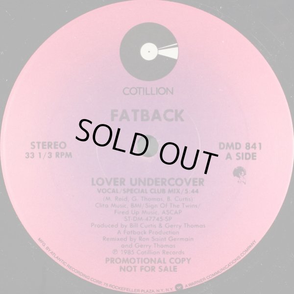 画像1: Fatback - Lover Undercover  12"
