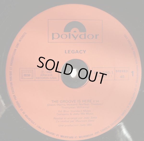画像2: Legacy - The Groove Is Here  12"