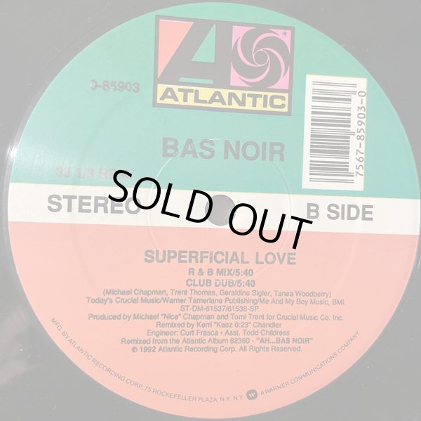 画像2: Bas Noir - Superficial Love  12"