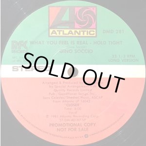 画像: Gino Soccio - What You Feel Is Real - Hold Tight 12"