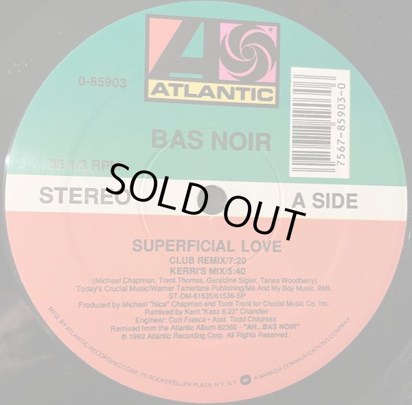 画像1: Bas Noir - Superficial Love  12"