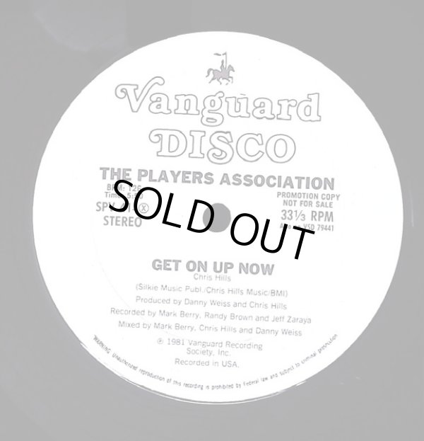 画像1: The Players Association - Get On Up Now/Let Your Body Go !  12"