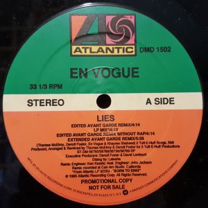 画像: En Vogue - Lies (8Vers Promo！)  12" 