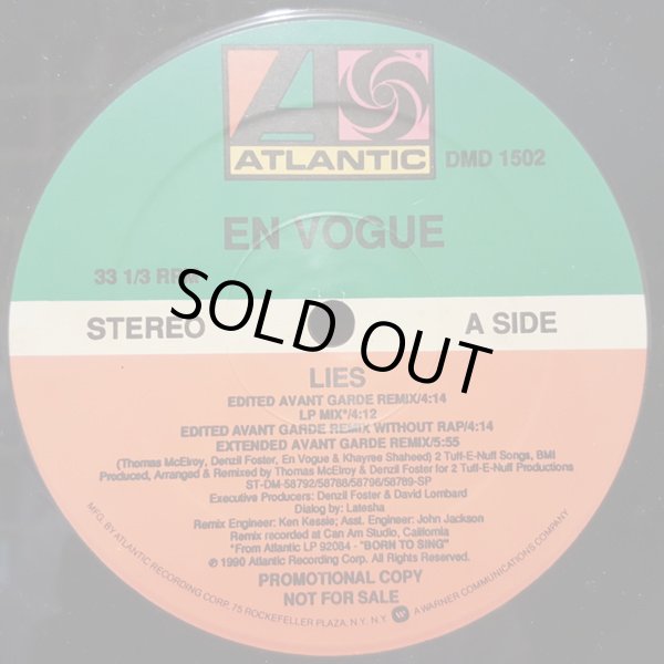 画像1: En Vogue - Lies (8Vers Promo！)  12" 