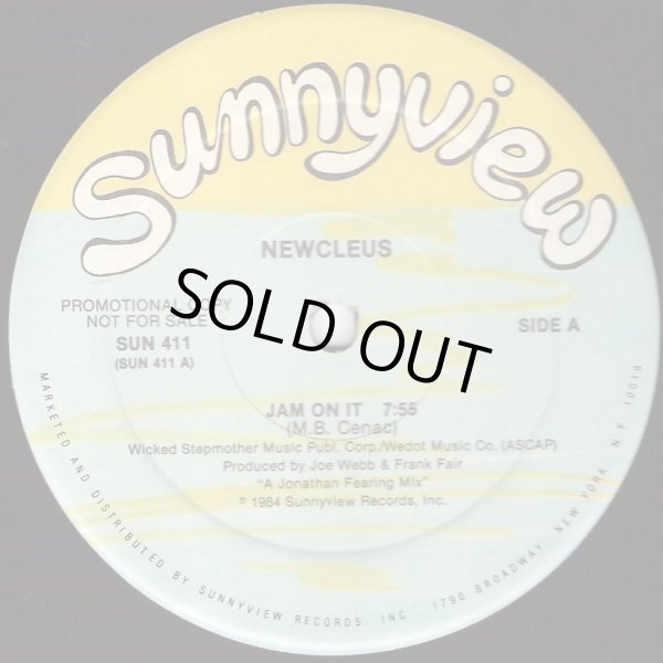 画像1: Newcleus - Jam On It  12"