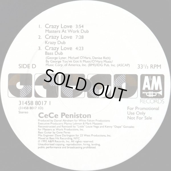 画像5: Ce Ce Peniston - Crazy Love  12"X2