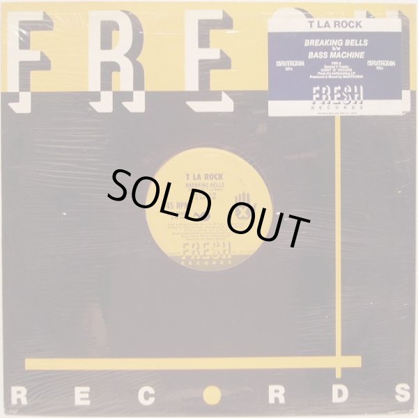 画像1: T La Rock - Breaking Bells/Bass Machine  12"