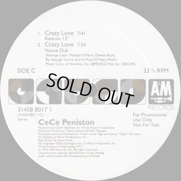 画像4: Ce Ce Peniston - Crazy Love  12"X2