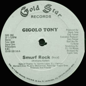 画像: Gigolo Tony - Smurf Rock 12"