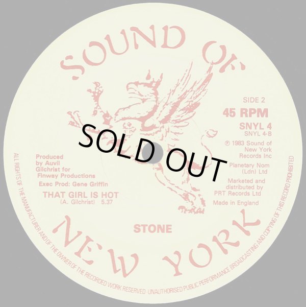 画像2: Stone - Crazy/That Girl Is Hot  12" 