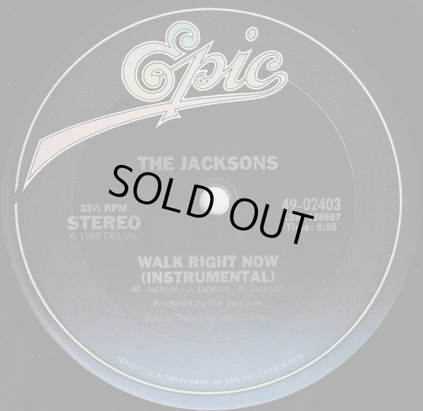 画像2: The Jacksons - Walk Right Now (Special Remix) 12"