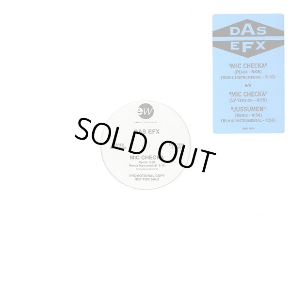 画像1: Das EFX - Mic Checka X3/Jussumen (Remix)X2 12"