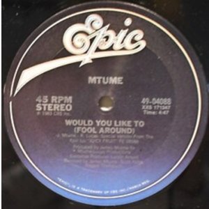 画像: Mtume - Would You Like To (Fool Around) 12"