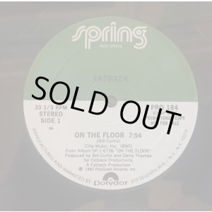 画像: Fatback - On The Floor 12"