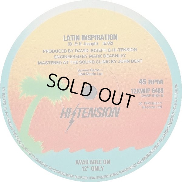 画像2: Hi-Tension - Funktified/Latin Inspiration  12"