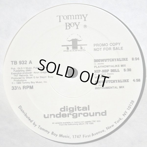 画像1: Digital Underground - Doowutchyalike/Hip Hop Doll  12" 