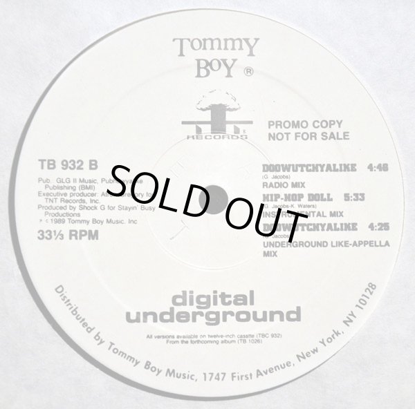 画像2: Digital Underground - Doowutchyalike/Hip Hop Doll  12" 