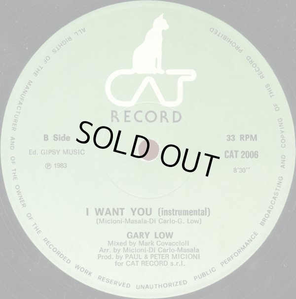 画像3: Gary Low - I Want You  12" 