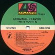 画像1: Original Flavor - This Is How It Is  LP
