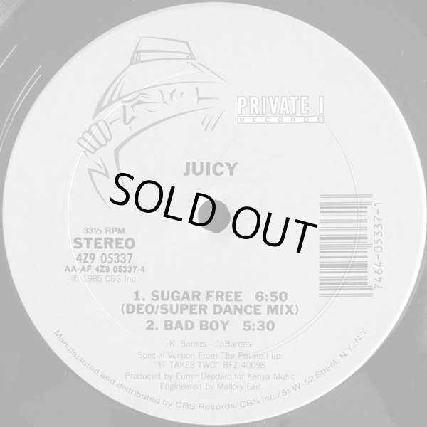 画像2: Juicy - Sugar Free/Bad Boy  12"
